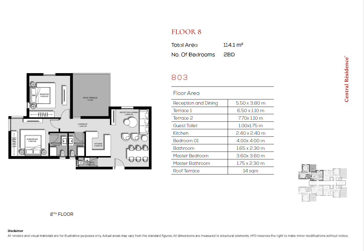 Floor Plan - Hyde Park Sixth Settlement Compound