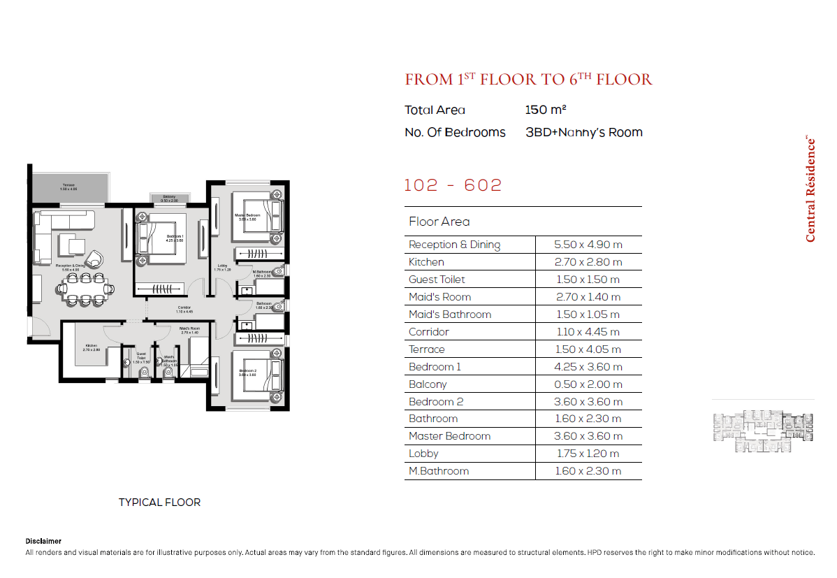 Floor Plan - Hyde Park Sixth Settlement Compound