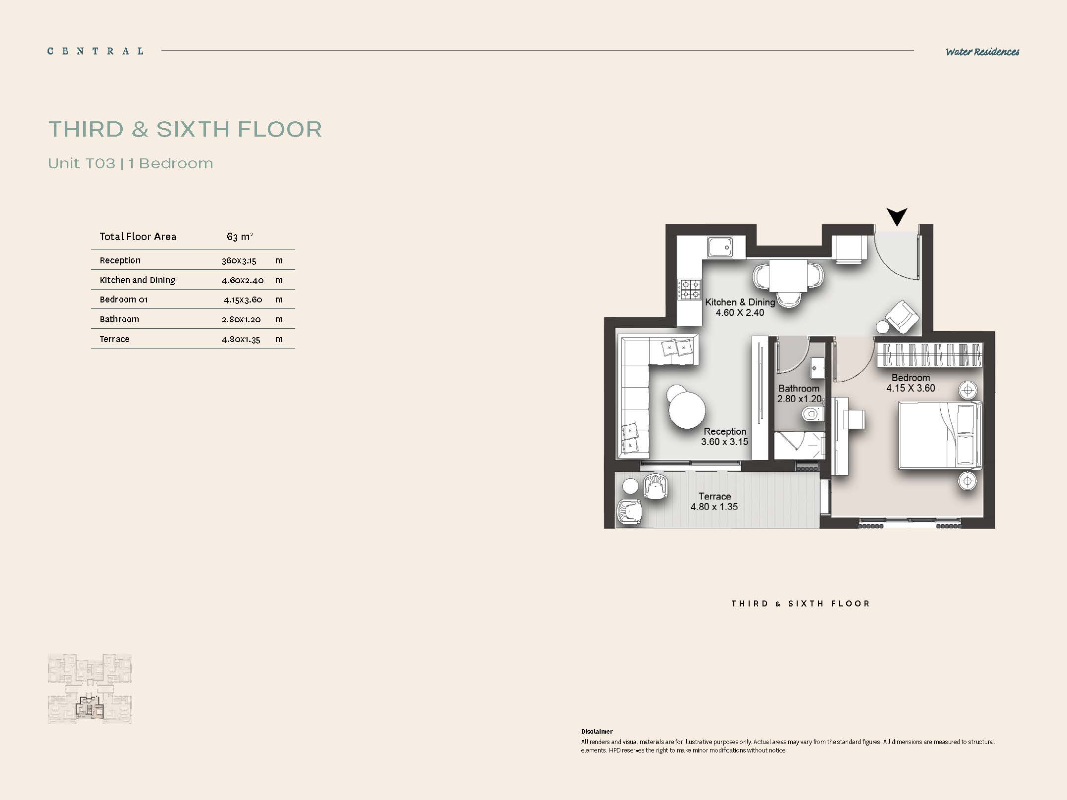 Floor Plan - Hyde Park Sixth Settlement Compound