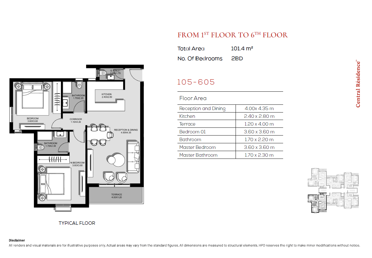 Floor Plan - Hyde Park Sixth Settlement Compound