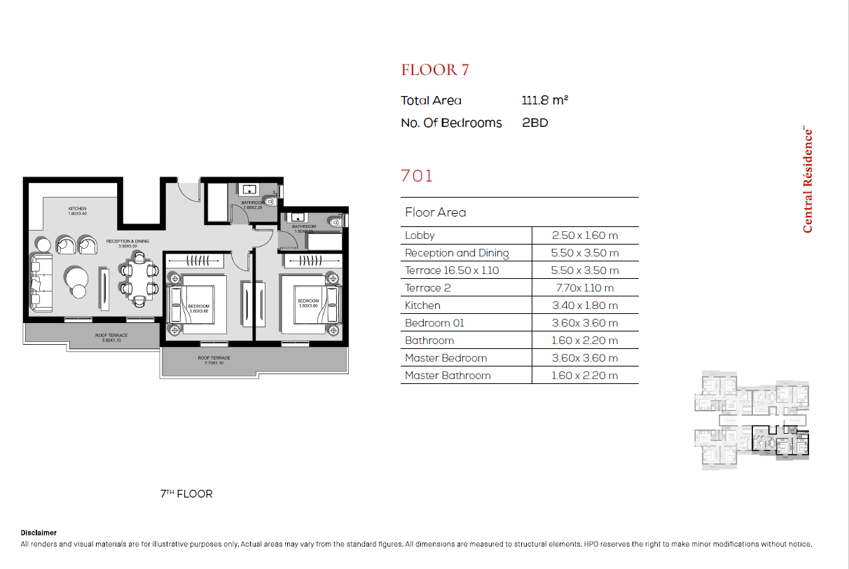 Floor Plan - Hyde Park Central Sixth Settlement Compound