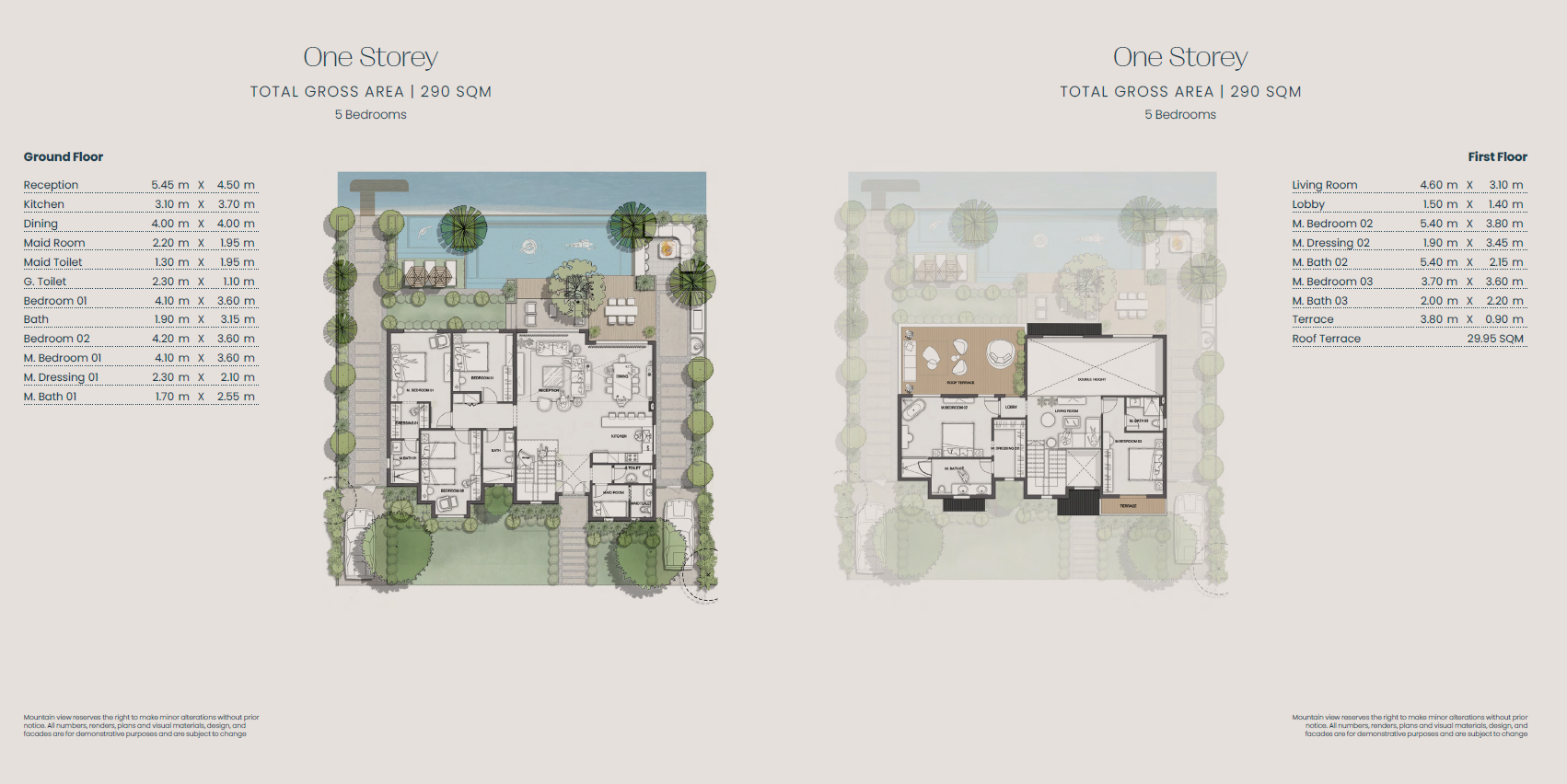 Floor Plan - Jirian Compound Sheikh Zayed Mountain View Developments