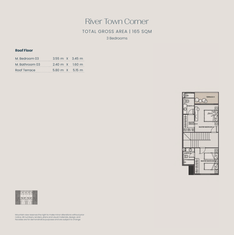 Plan 28 - Jirian Compound Sheikh Zayed Mountain View Developments