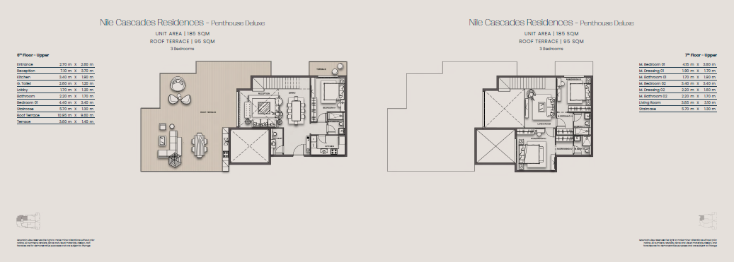Floor Plan - Jirian Compound Sheikh Zayed Mountain View Developments