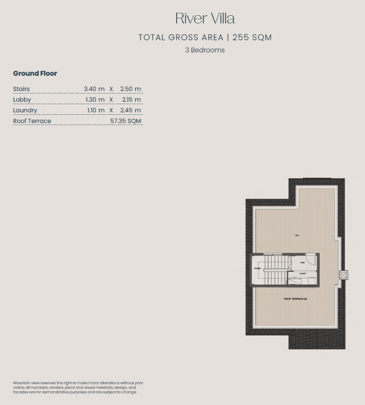 Floor Plan - Jirian Compound Sheikh Zayed Mountain View Developments
