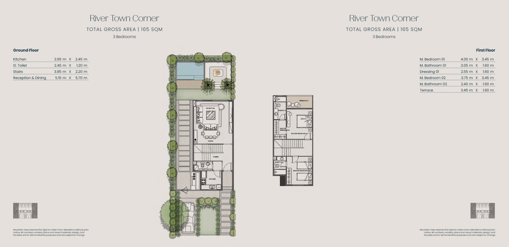 Floor Plan - Jirian Compound Sheikh Zayed Mountain View Developments