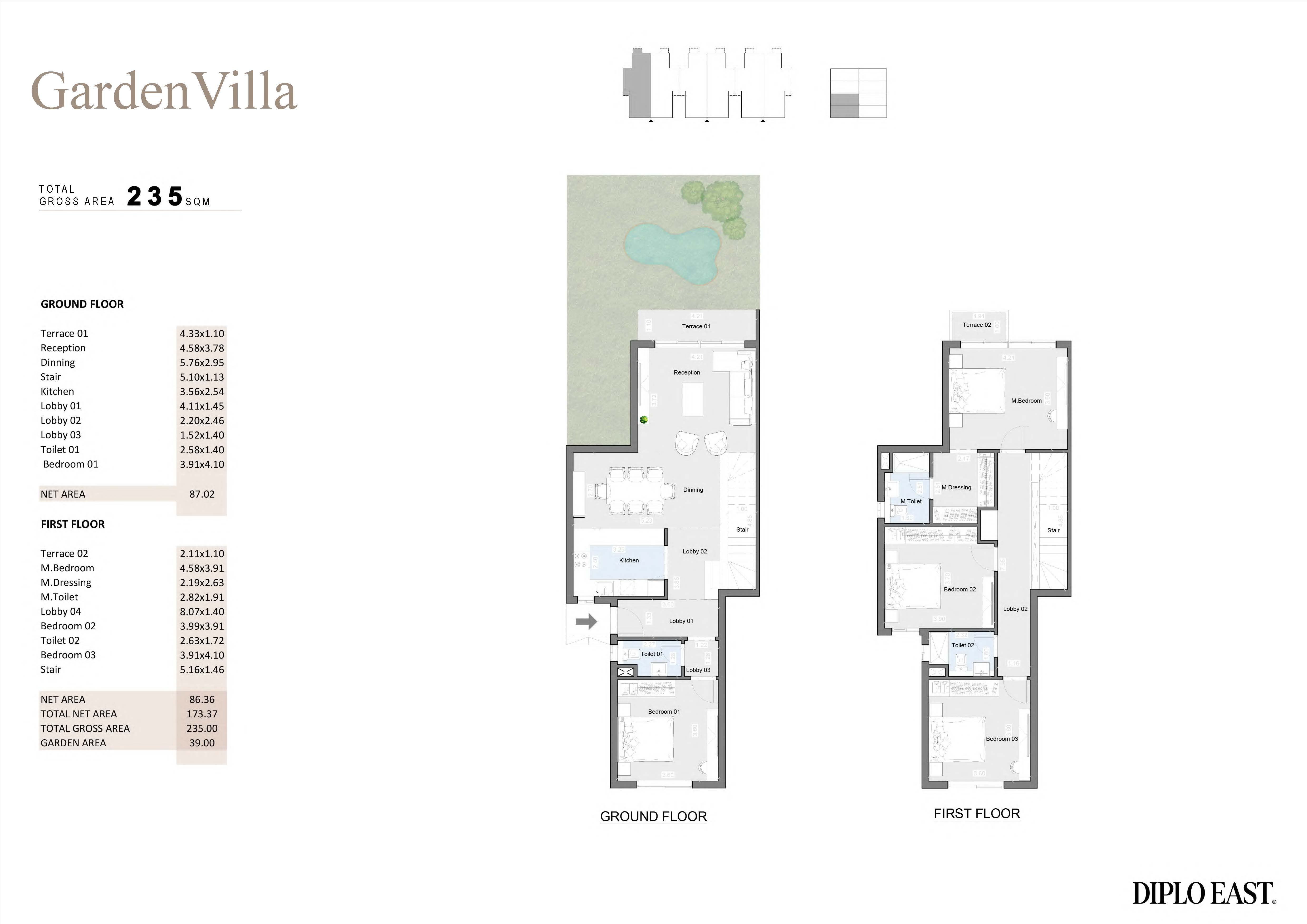 Floor Plan - Diplo East New Capital Compound Master Builders Group Developments