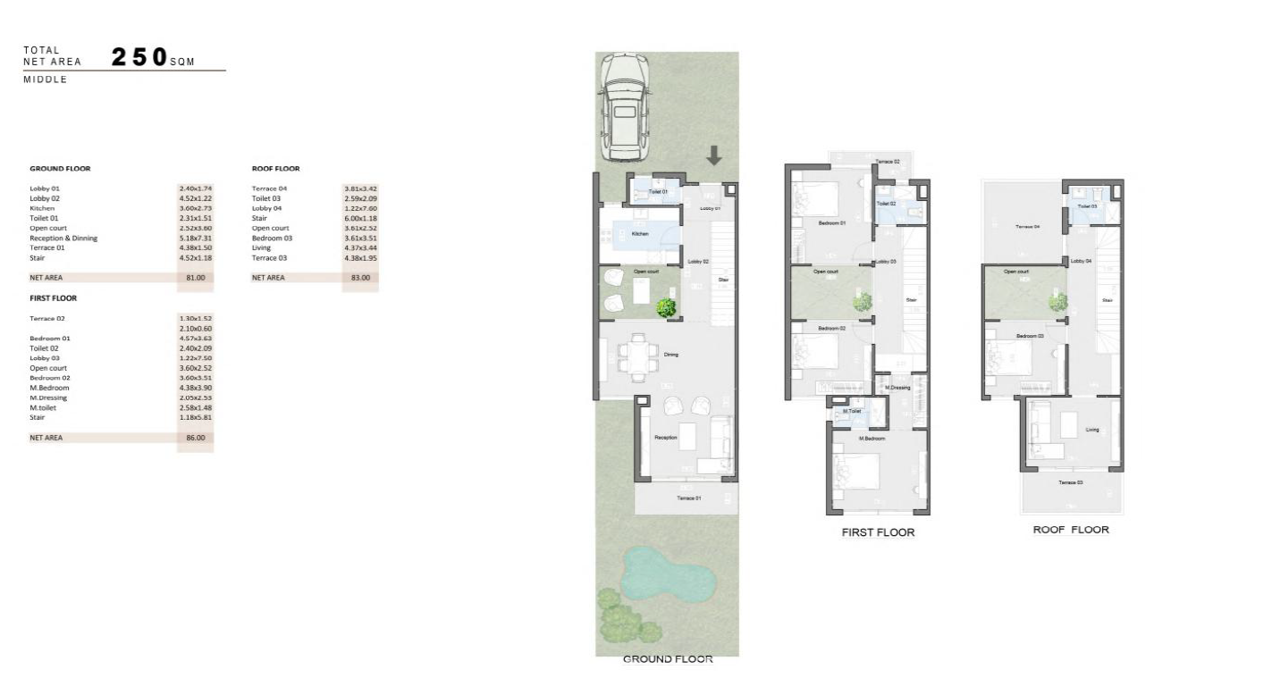 Floor Plan - Diplo East New Capital Compound Master Builders Group Developments