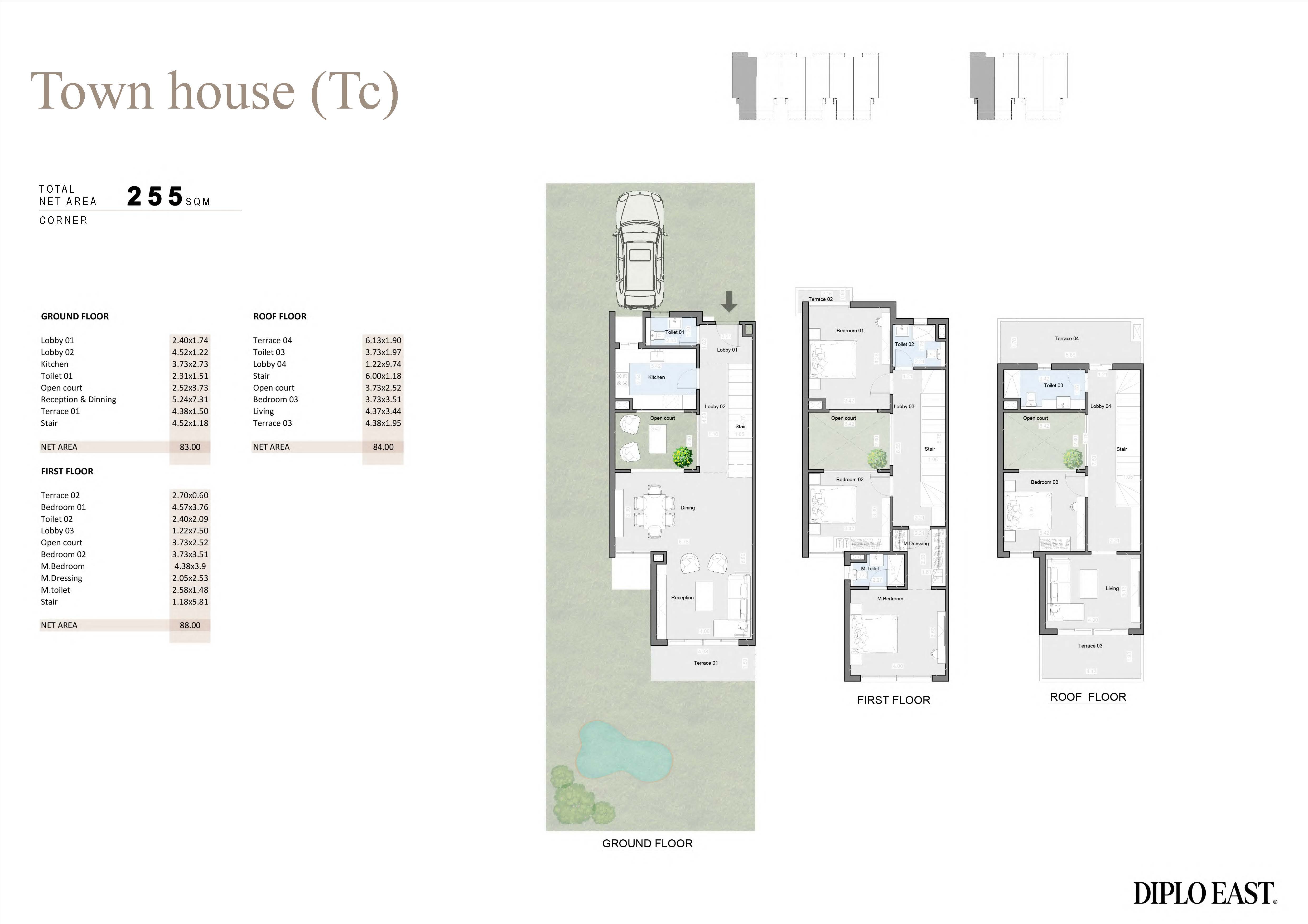 Floor Plan - Diplo East New Capital Compound Master Builders Group Developments