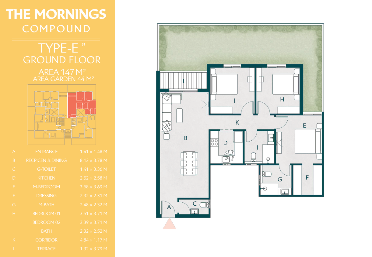 Plan 39 - The Mornings New Cairo Compound Al Ahly Sabbour Developments