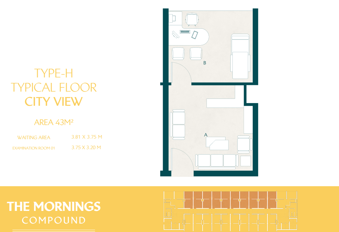 Floor Plan - The Mornings New Cairo Compound Al Ahly Sabbour Developments
