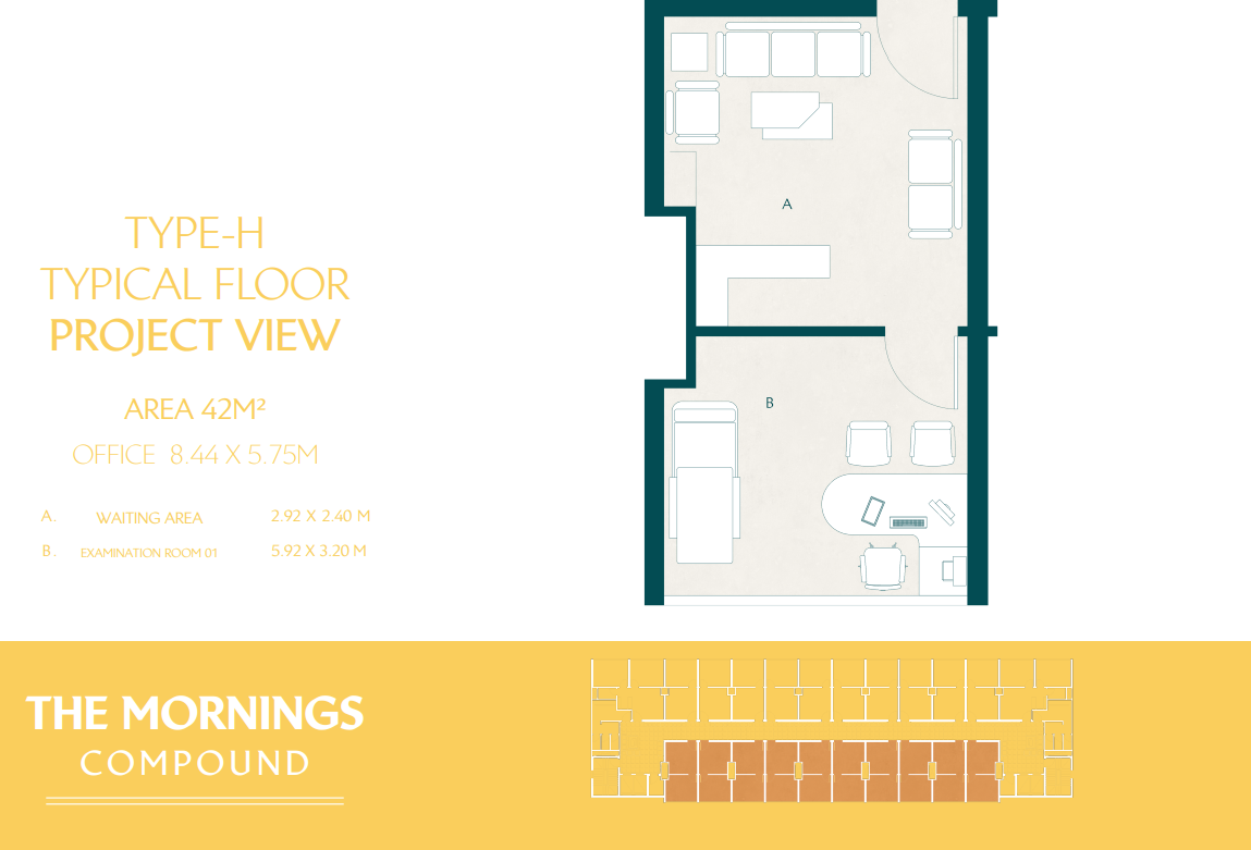 Floor Plan - The Mornings New Cairo Compound Al Ahly Sabbour Developments