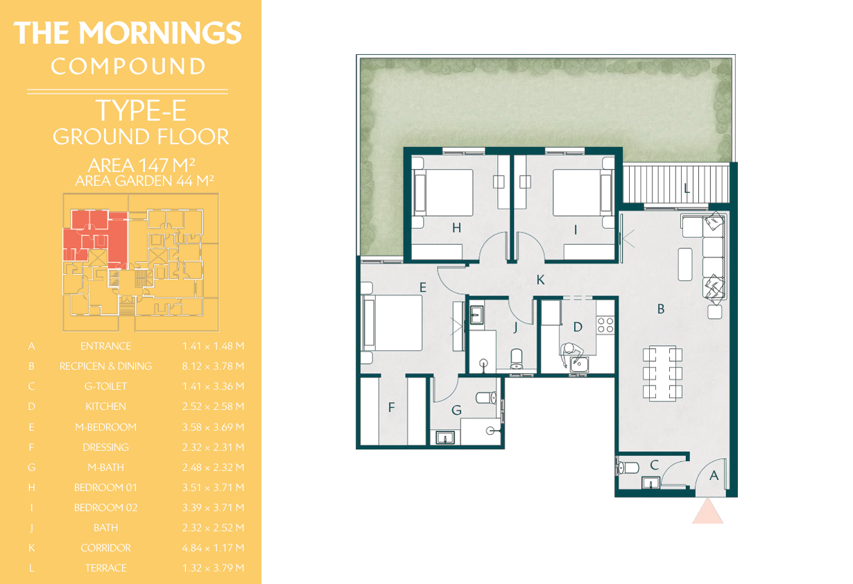 Plan 38 - The Mornings New Cairo Compound Al Ahly Sabbour Developments