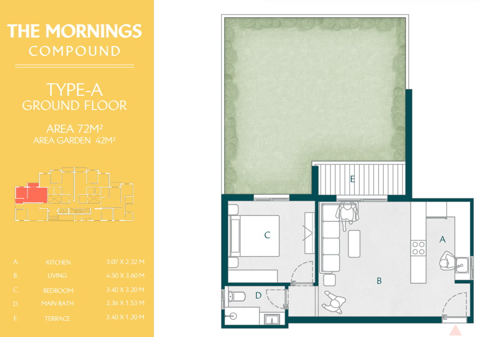 Plan 32 - The Mornings New Cairo Compound Al Ahly Sabbour Developments