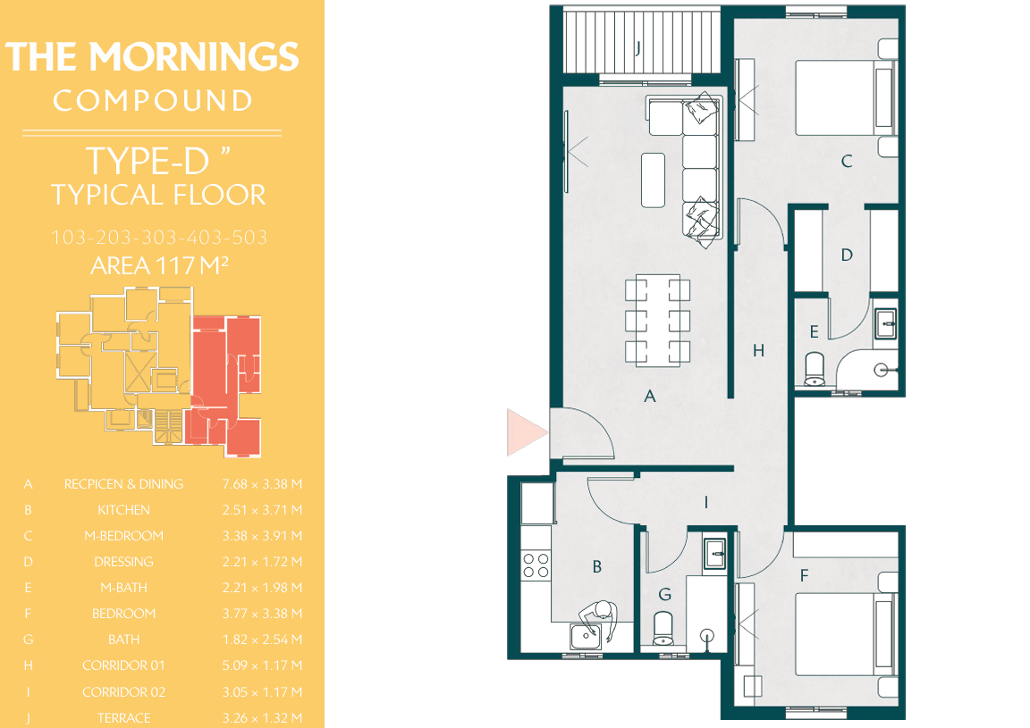 Plan 40 - The Mornings New Cairo Compound Al Ahly Sabbour Developments