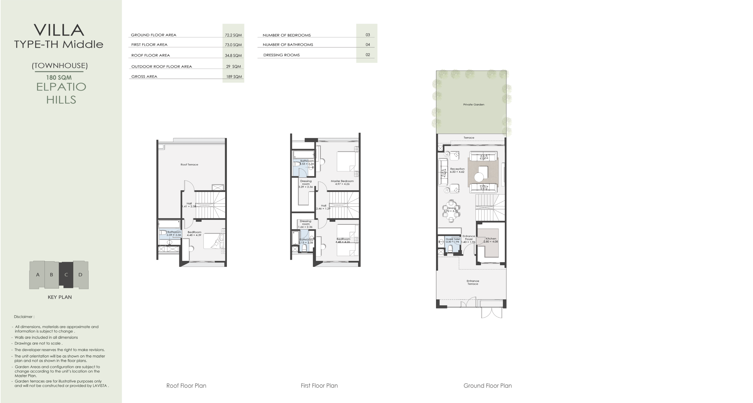 Floor Plan - El Patio Hills New Cairo Compound La vista Developments