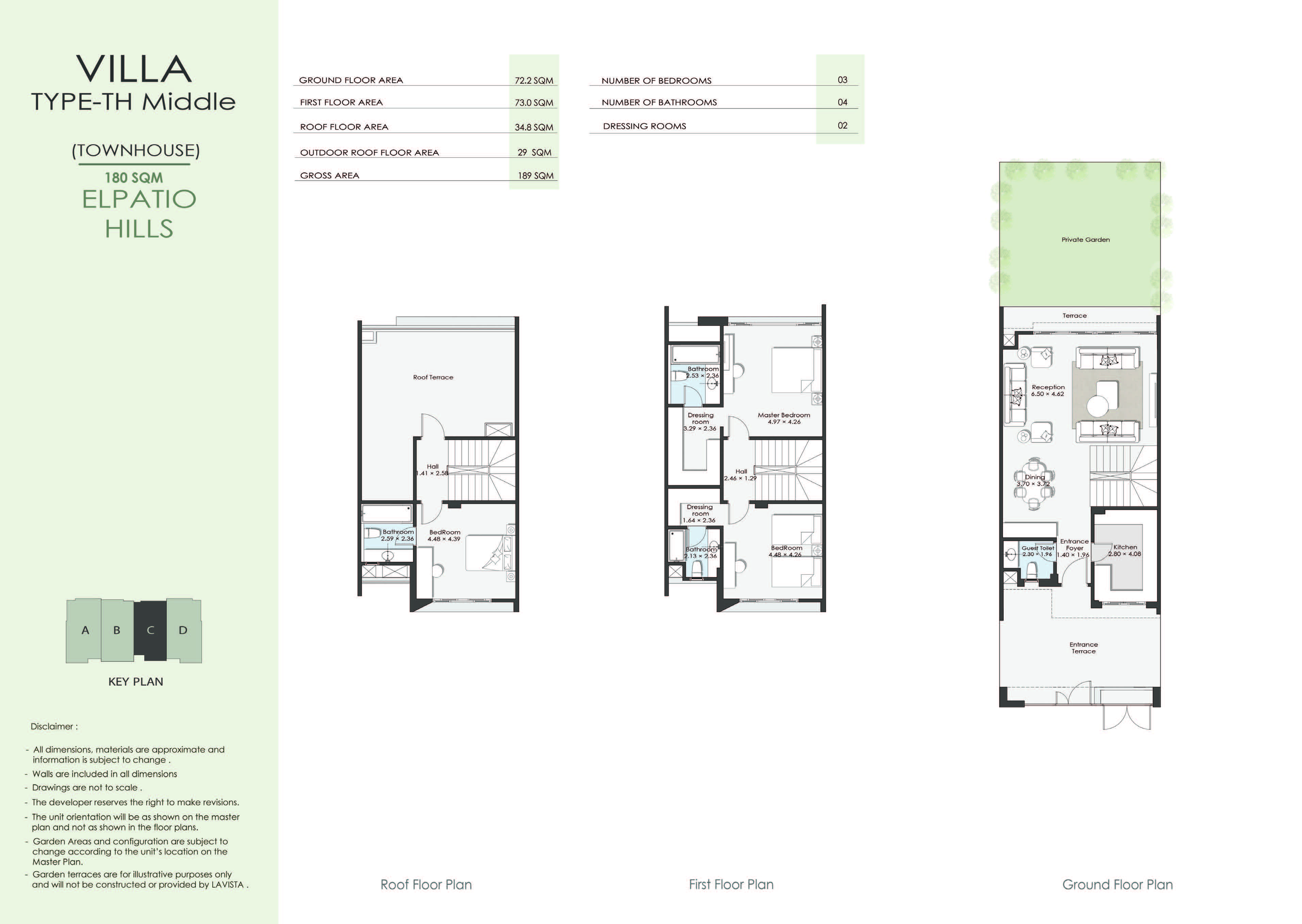 Floor Plan - El Patio Hills New Cairo Compound La vista Developments