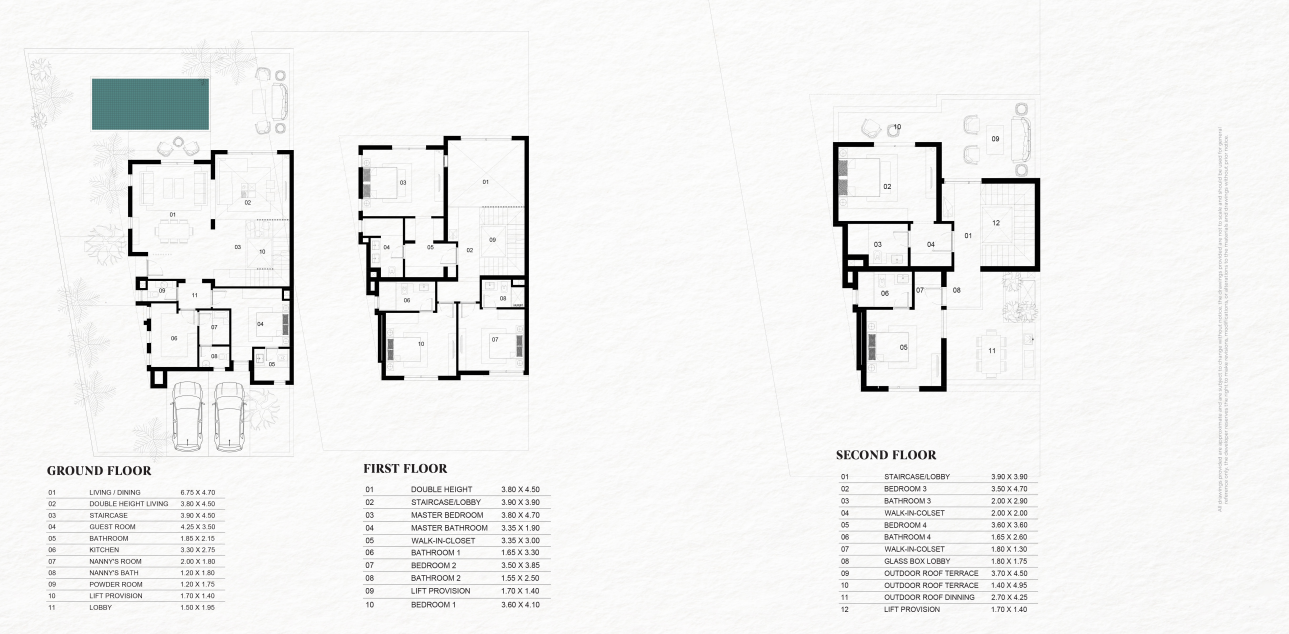 Floor Plan - Boutique Saada 6th settlement Compound Horizon Egypt Developments