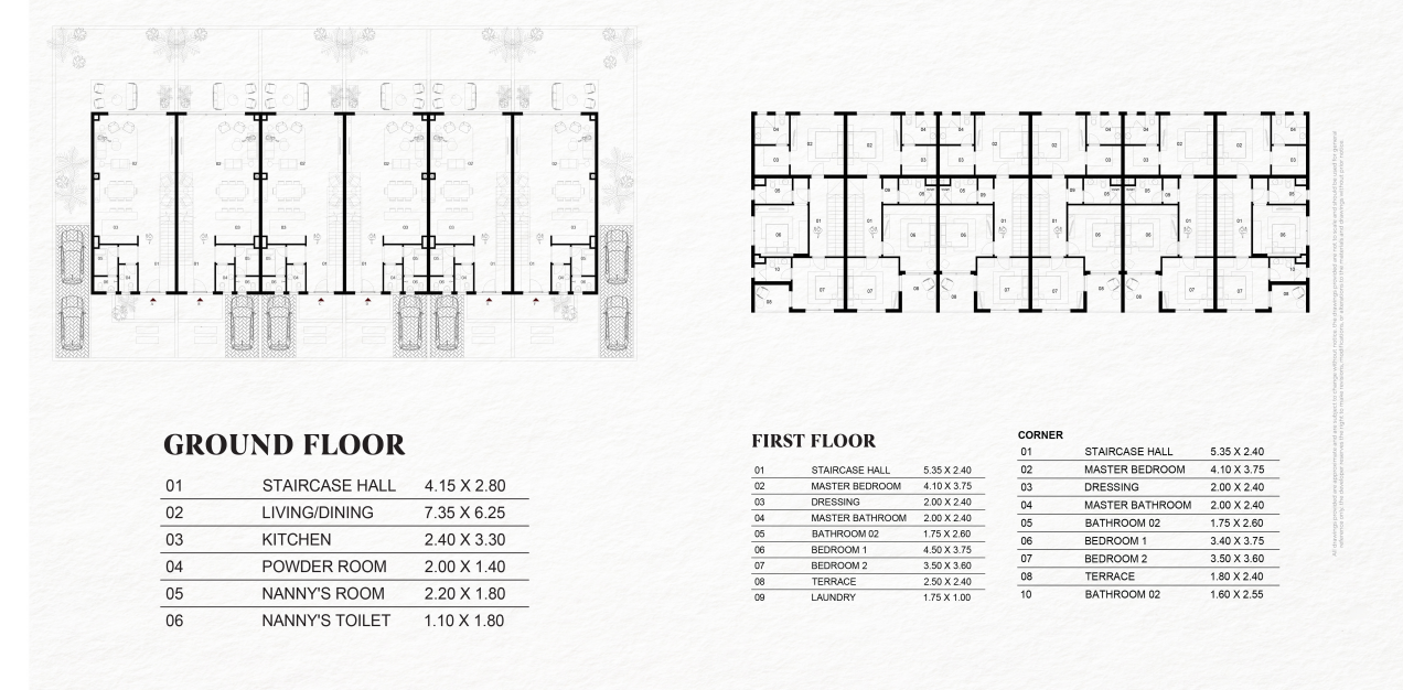 Floor Plan - كمبوند بوتيك سعادة التجمع السادس هورايزون مصر للتنمية العمرانية - Boutique Saada 6th settlement Compound