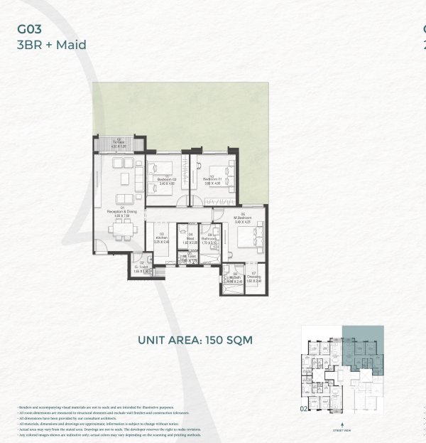Floor Plan - كمبوند بوتيك سعادة التجمع السادس هورايزون مصر للتنمية العمرانية - Boutique Saada 6th settlement Compound