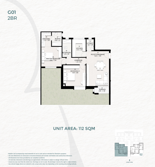 Floor Plan - كمبوند بوتيك سعادة التجمع السادس هورايزون مصر للتنمية العمرانية - Boutique Saada 6th settlement Compound