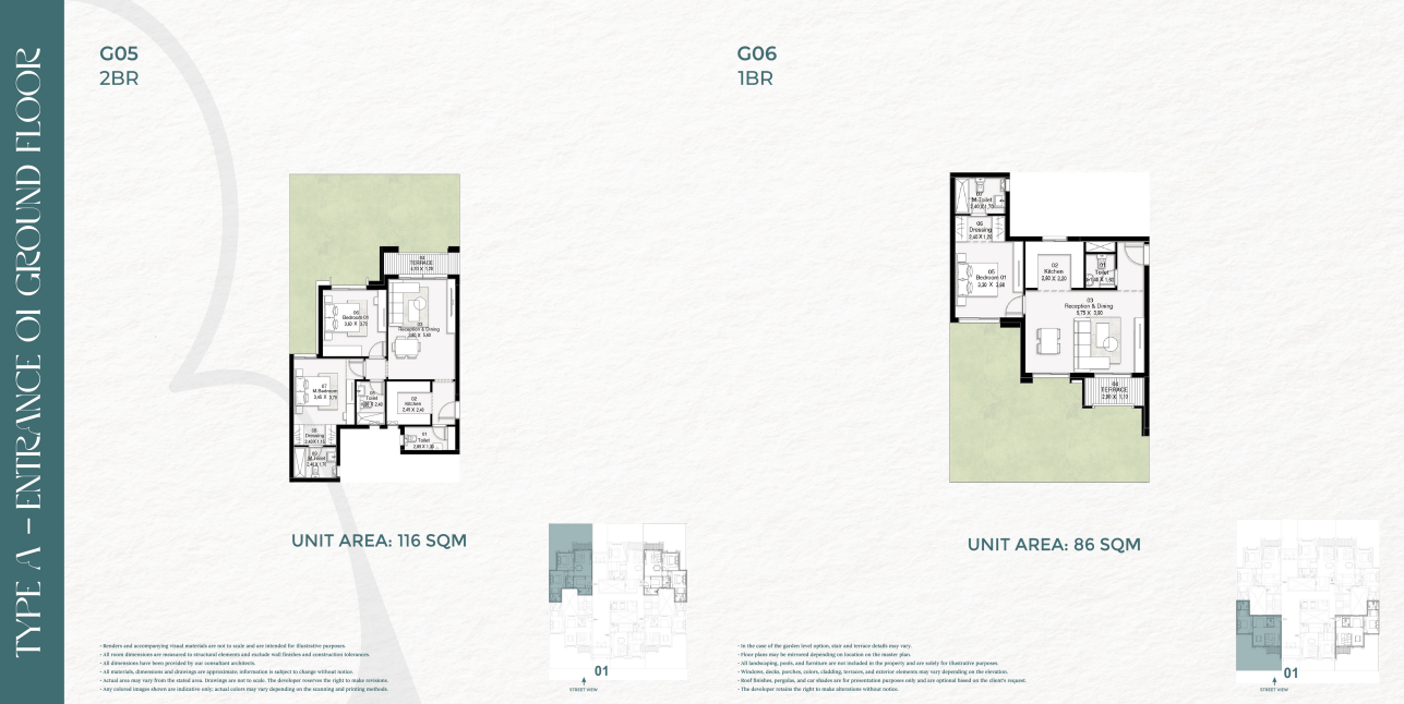 Floor Plan - كمبوند بوتيك سعادة التجمع السادس هورايزون مصر للتنمية العمرانية - Boutique Saada 6th settlement Compound