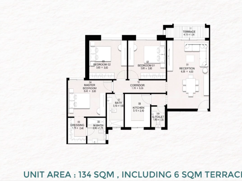 مخطط 37 - كمبوند بوتيك سعادة التجمع السادس هورايزون مصر للتنمية العمرانية - Boutique Saada 6th settlement Compound