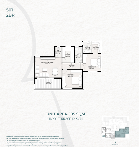 Floor Plan - كمبوند بوتيك سعادة التجمع السادس هورايزون مصر للتنمية العمرانية - Boutique Saada 6th settlement Compound