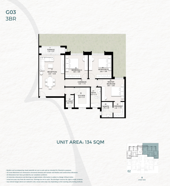 Floor Plan - كمبوند بوتيك سعادة التجمع السادس هورايزون مصر للتنمية العمرانية - Boutique Saada 6th settlement Compound