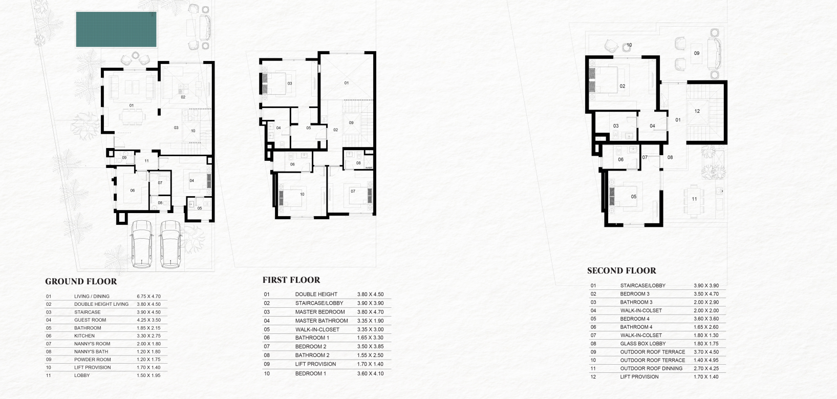 Floor Plan - كمبوند بوتيك سعادة التجمع السادس هورايزون مصر للتنمية العمرانية - Boutique Saada 6th settlement Compound