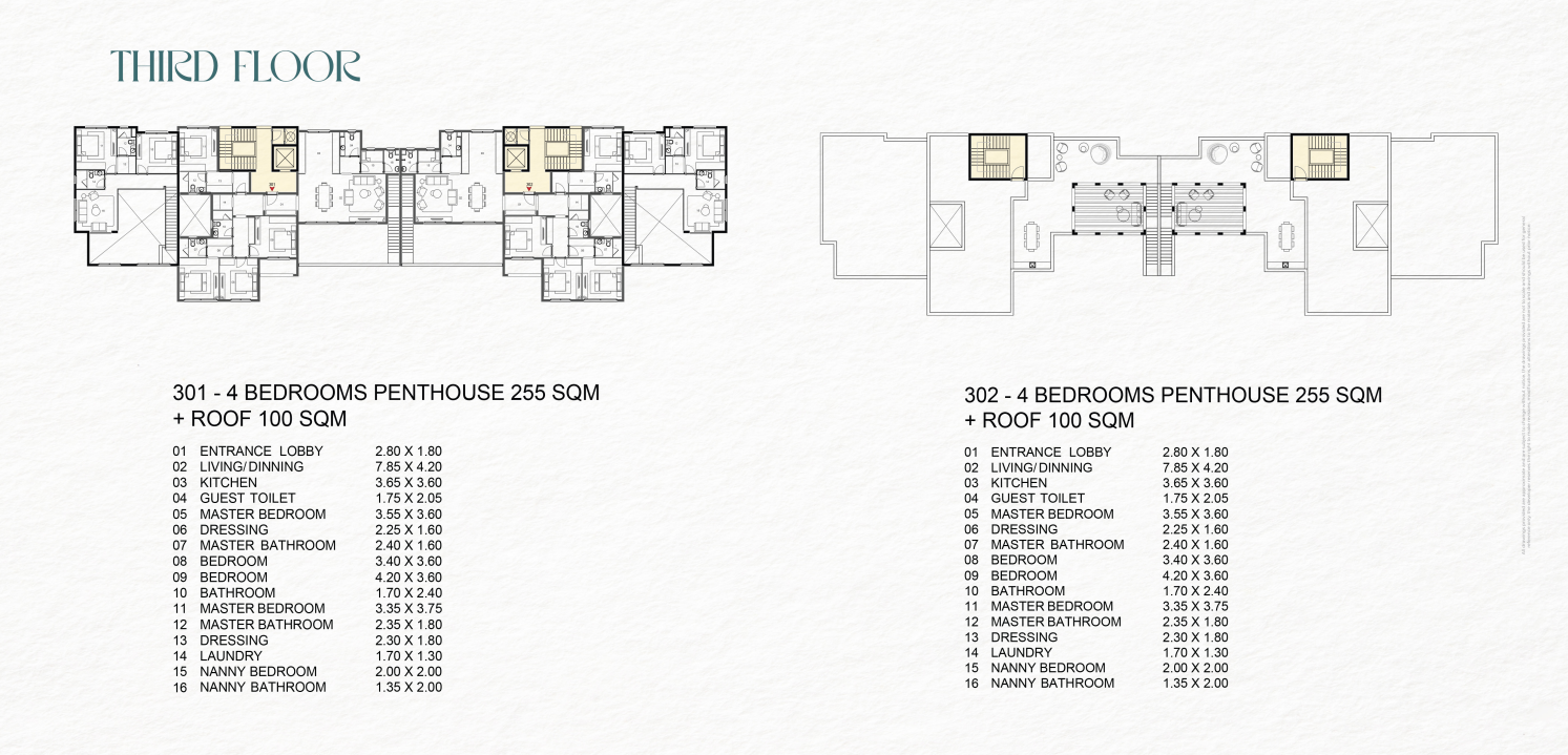 Floor Plan - كمبوند بوتيك سعادة التجمع السادس هورايزون مصر للتنمية العمرانية - Boutique Saada 6th settlement Compound
