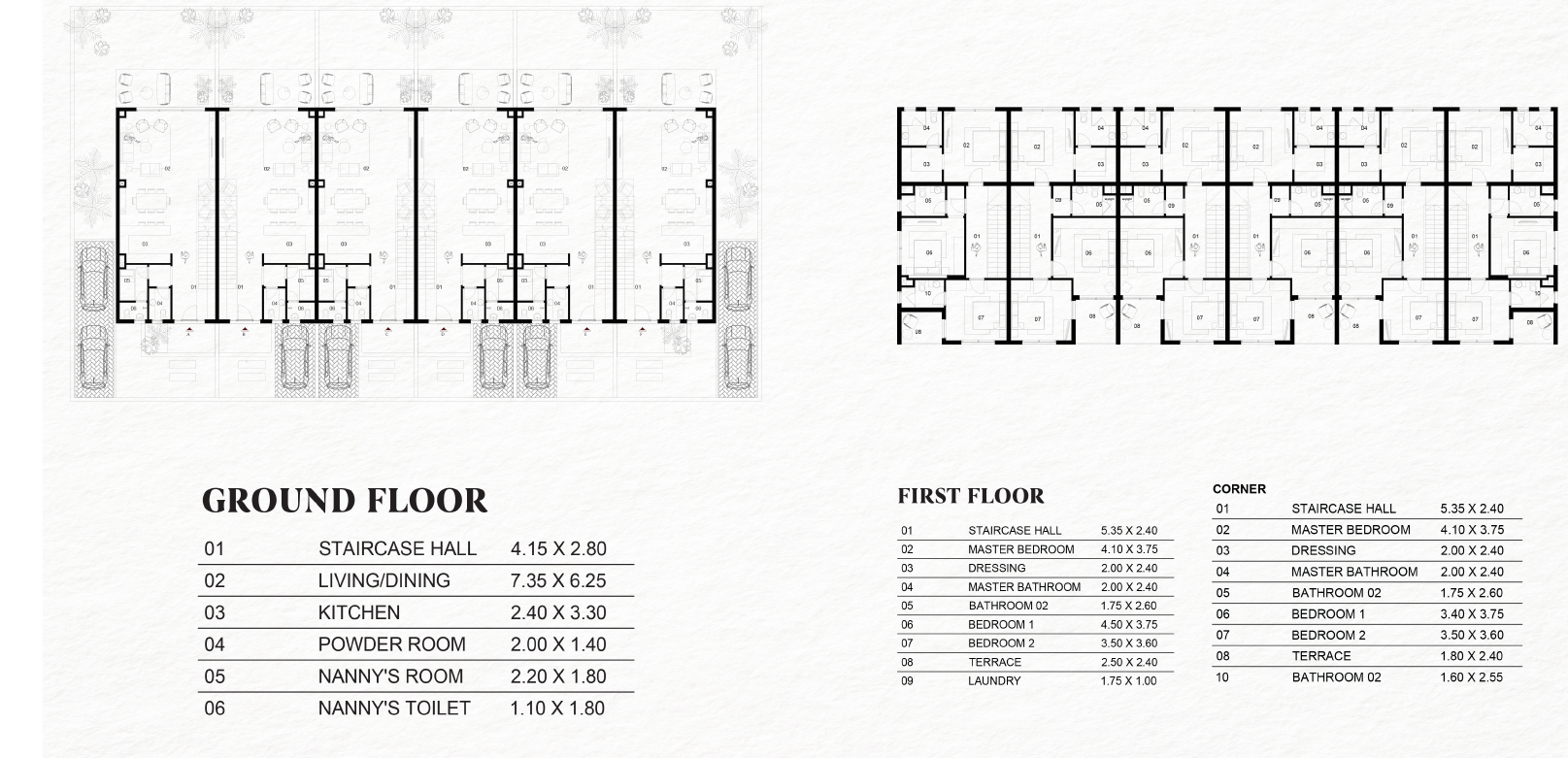 Floor Plan - كمبوند بوتيك سعادة التجمع السادس هورايزون مصر للتنمية العمرانية - Boutique Saada 6th settlement Compound