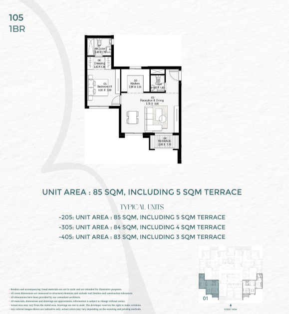 Floor Plan - كمبوند بوتيك سعادة التجمع السادس هورايزون مصر للتنمية العمرانية - Boutique Saada 6th settlement Compound