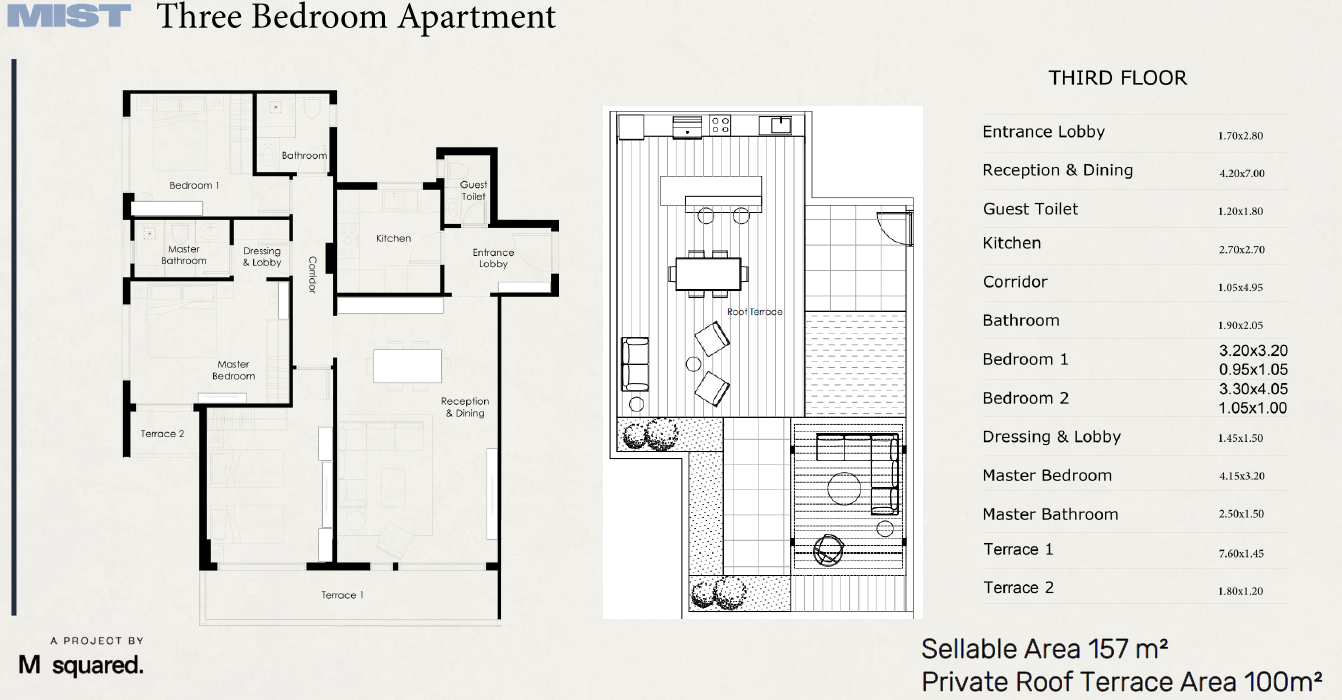 Floor Plan - Mist New Cairo Compound M Squared Development
