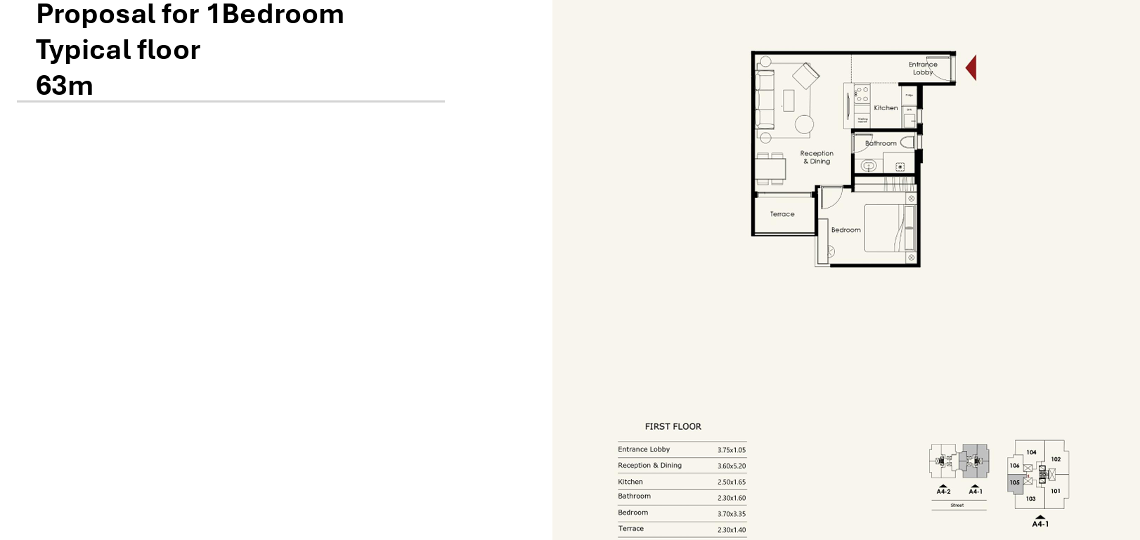 Floor Plan - كمبوند ميست التجمع الخامس M Squared للتطوير العقاري - Mist New Cairo Compound