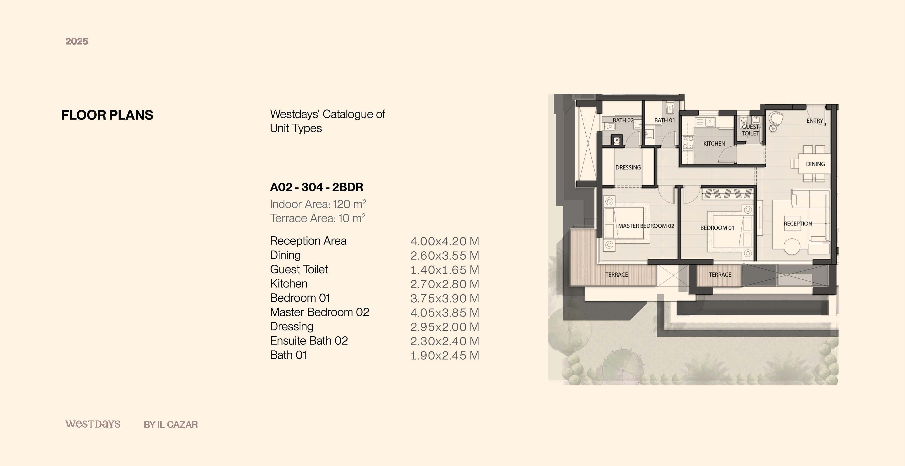 Floor Plan - Westdays 6 October Compound IL CAZAR Development