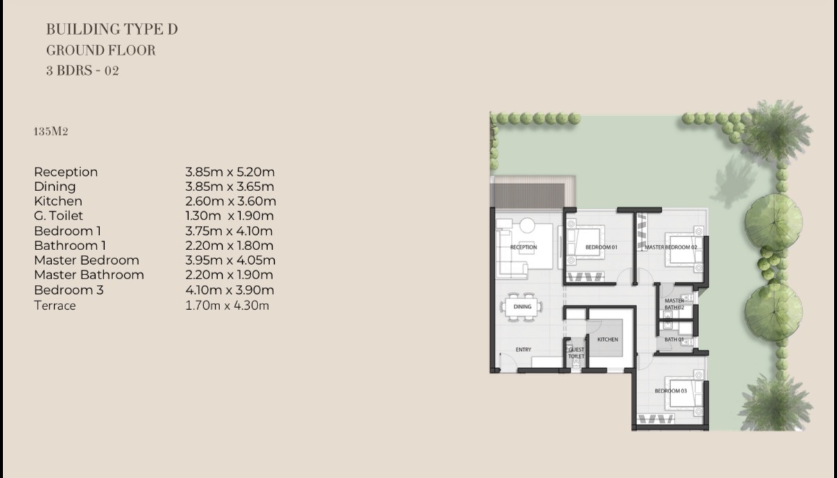 Floor Plan - Westdays 6 October Compound IL CAZAR Development