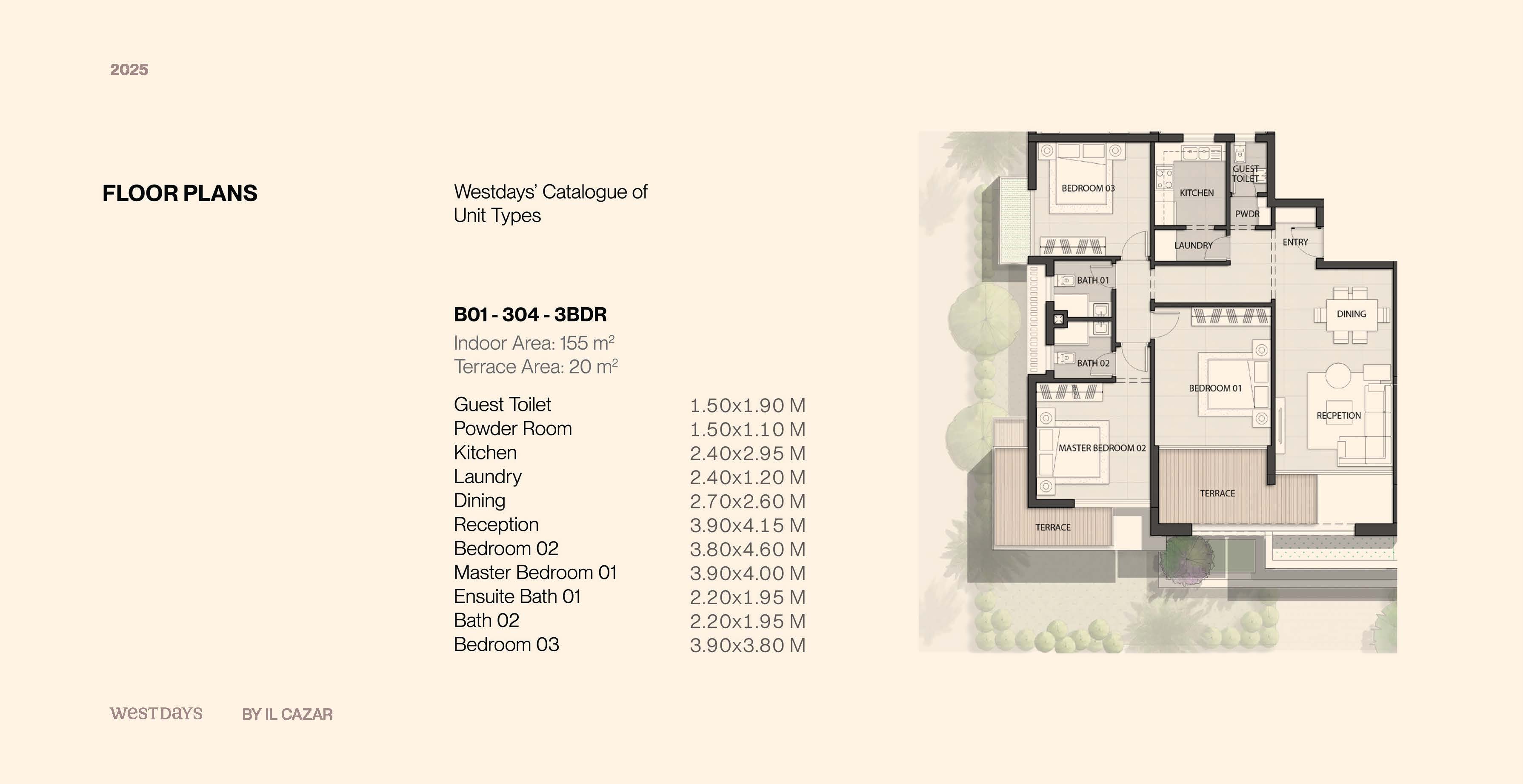 Floor Plan - Westdays 6 October Compound IL CAZAR Development