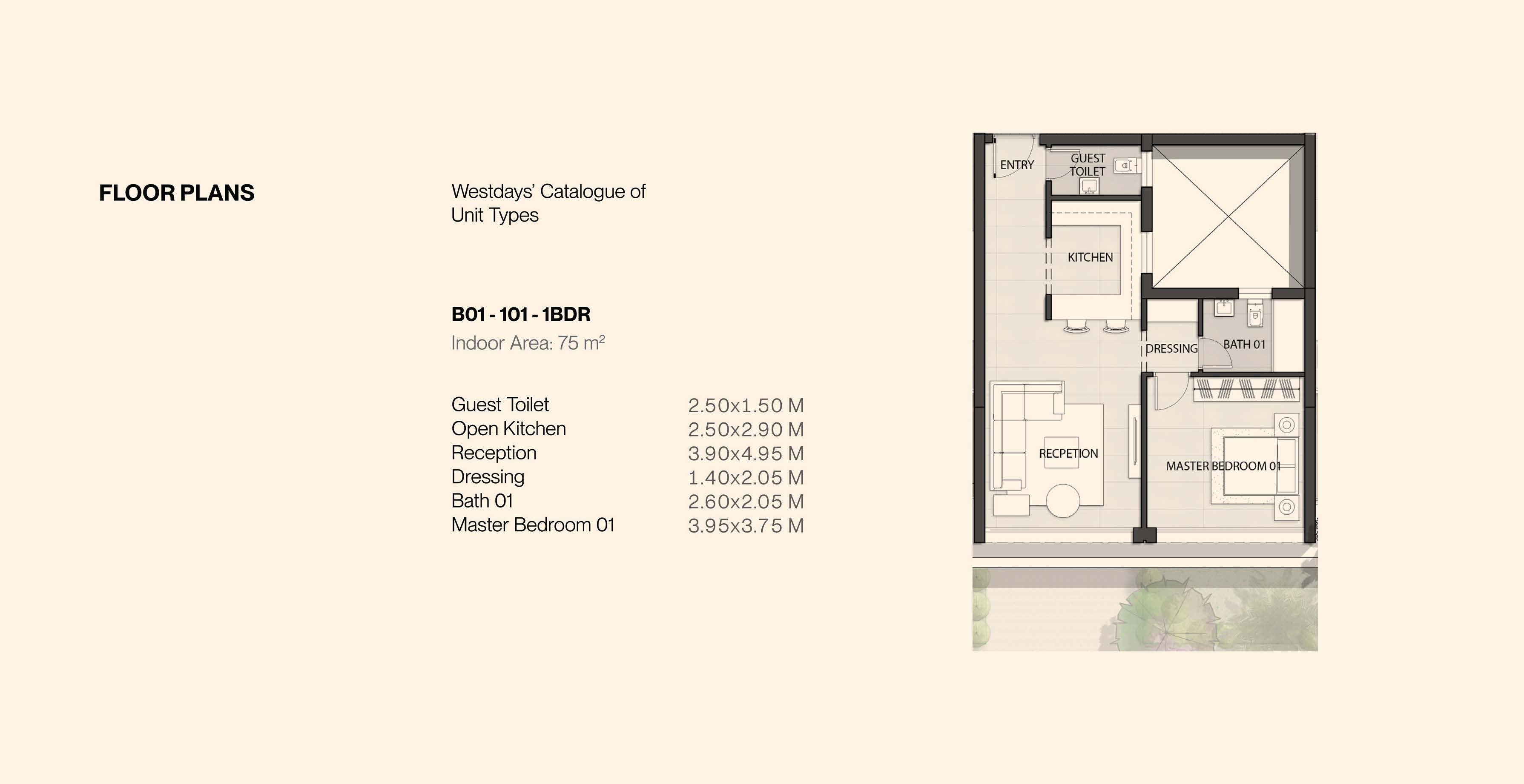 Floor Plan - Westdays 6 October Compound IL CAZAR Development