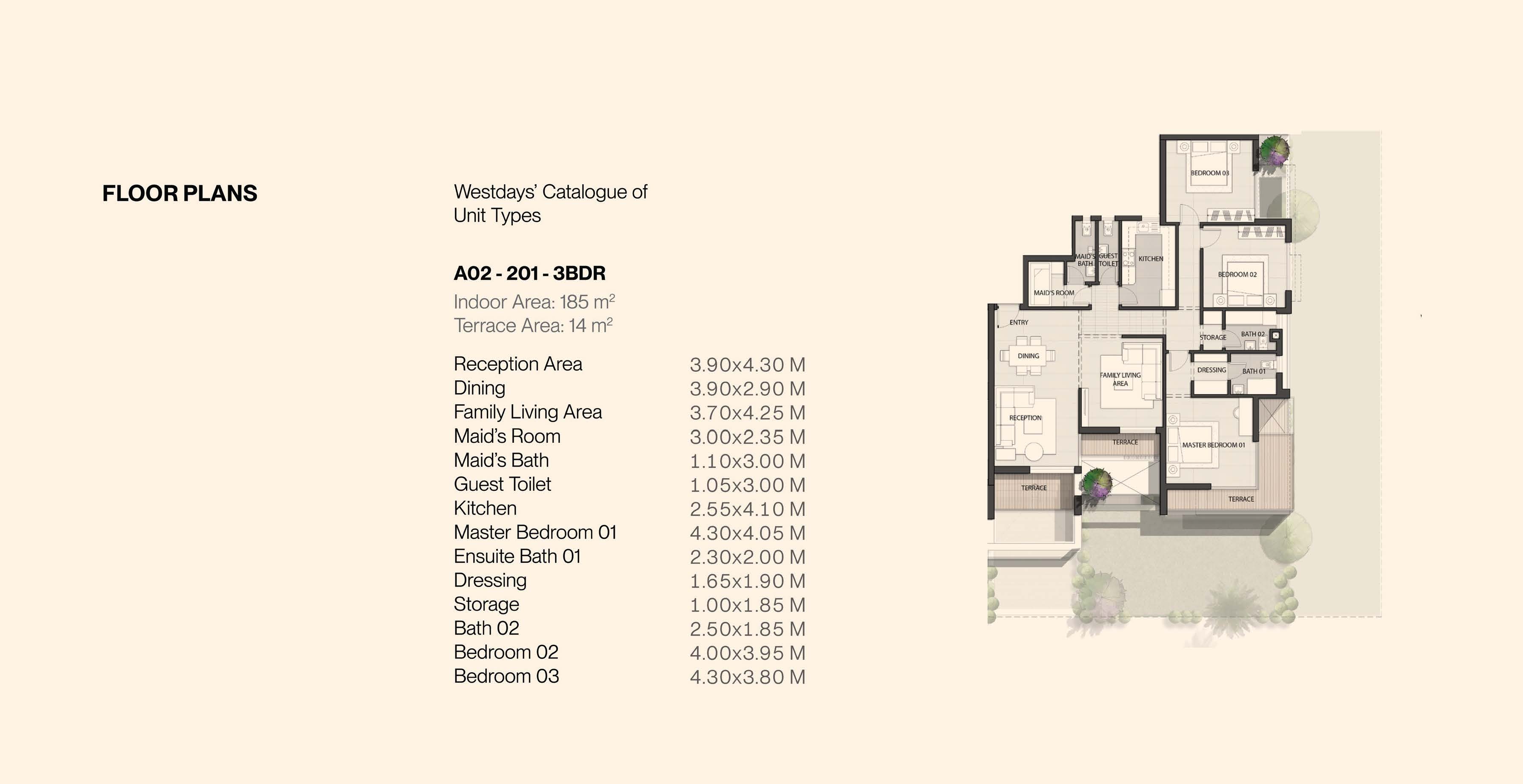 Floor Plan - Westdays 6 October Compound IL CAZAR Development