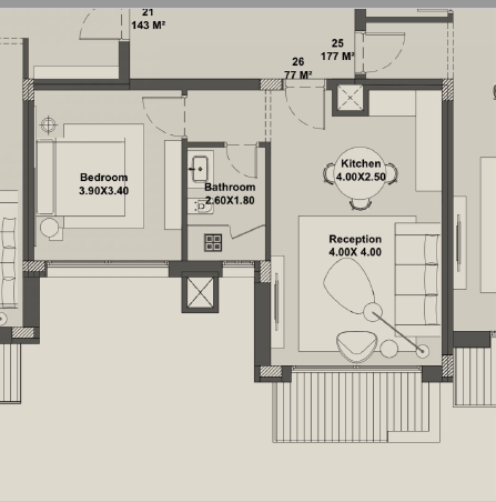Floor Plan - Ons New Zayed Compound Mabany Edris Developments
