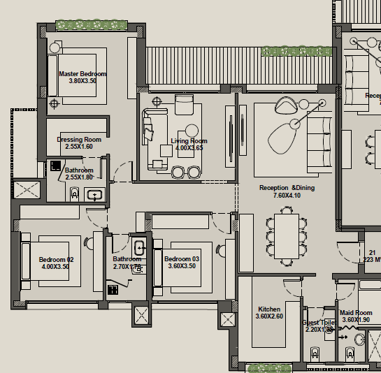 Floor Plan - Ons New Zayed Compound Mabany Edris Developments