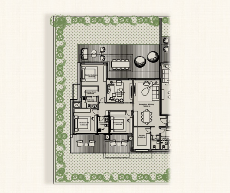 Floor Plan - كمبوند أُنس زايد الجديدة مباني إدريس للتطوير العقاري - Ons New Zayed Compound