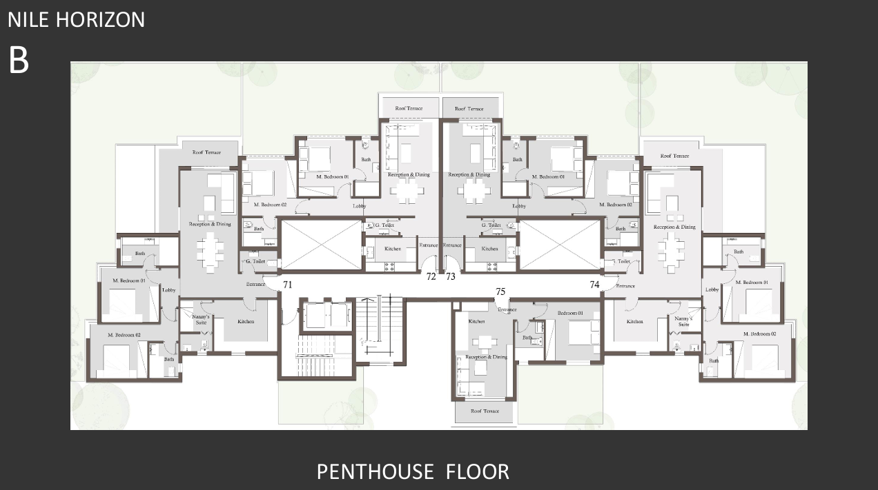 Floor Plan - كمبوند جريان الشيخ زايد بالم هيلز للتطوير العقاري - Jirian Sheikh Zayed Compound