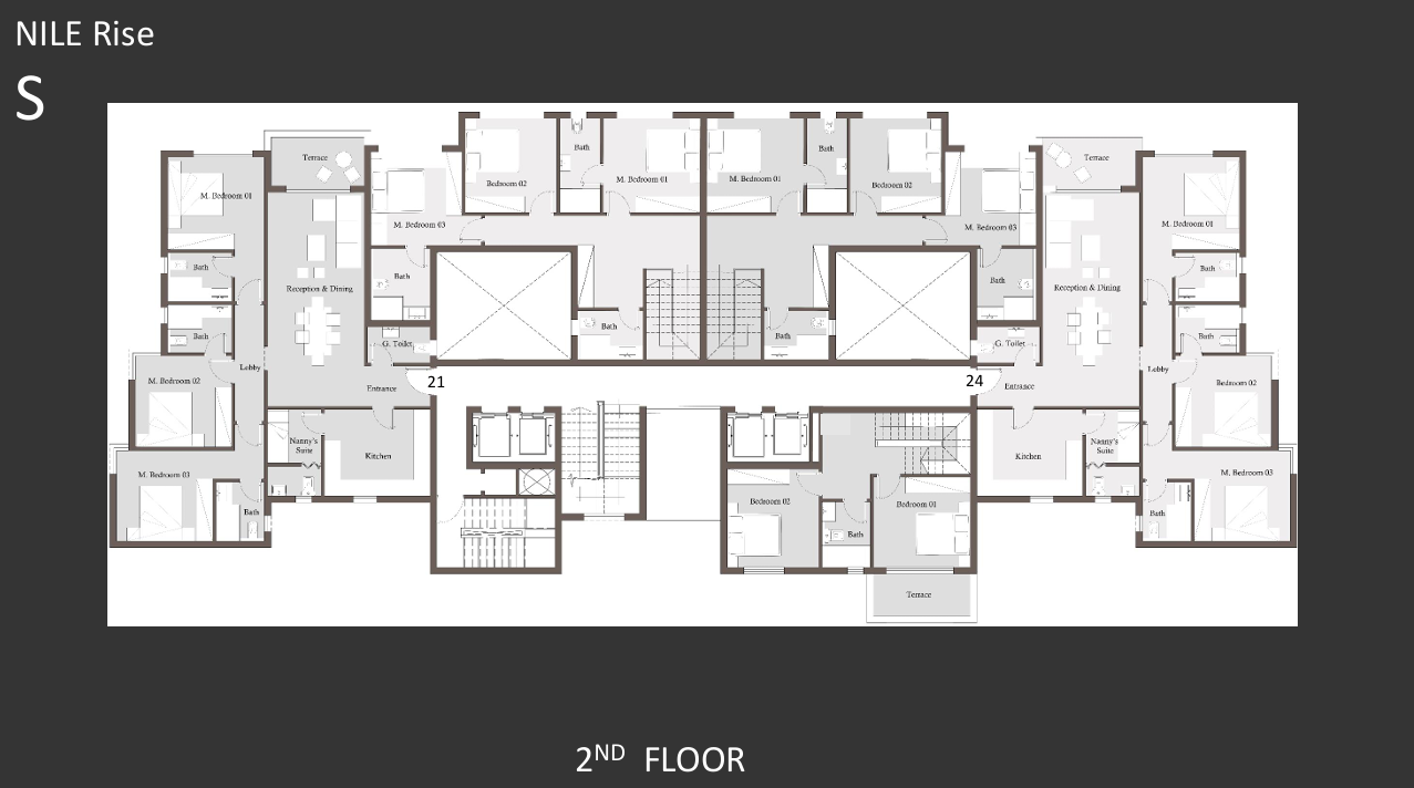 Floor Plan - كمبوند جريان الشيخ زايد بالم هيلز للتطوير العقاري - Jirian Sheikh Zayed Compound