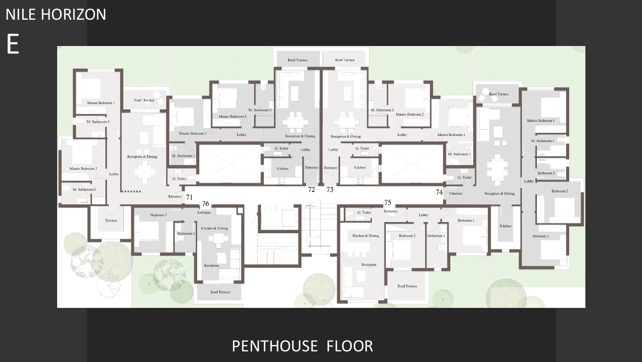 Floor Plan - كمبوند جريان الشيخ زايد بالم هيلز للتطوير العقاري - Jirian Sheikh Zayed Compound