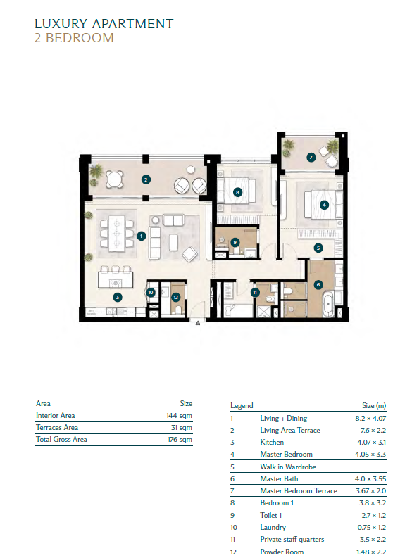 Floor Plan - Modon Ras El Hekma