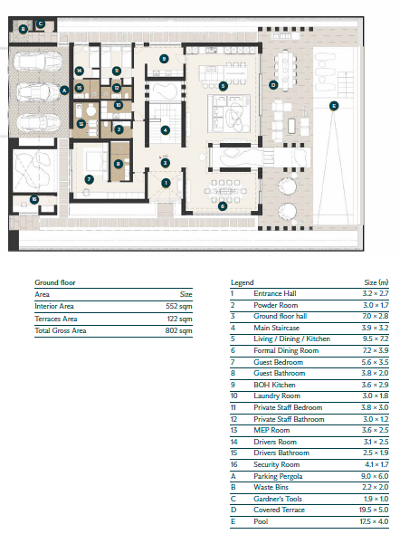 Floor Plan - Modon Ras El Hekma