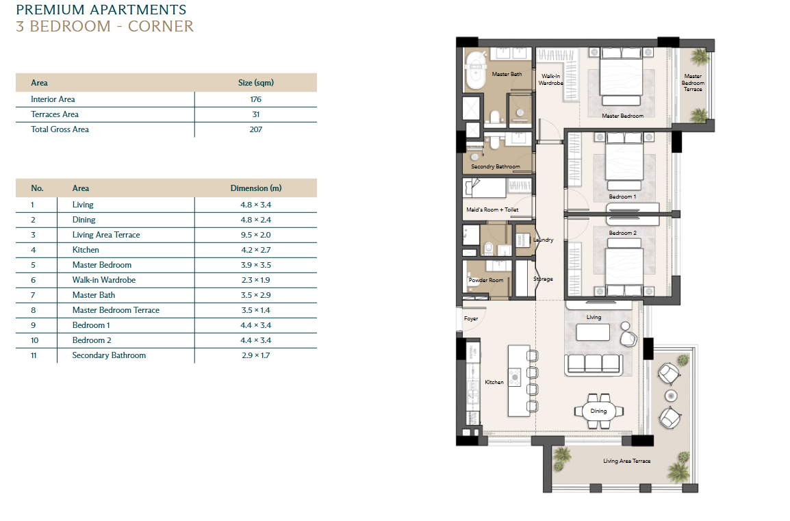Floor Plan - Modon Ras El Hekma