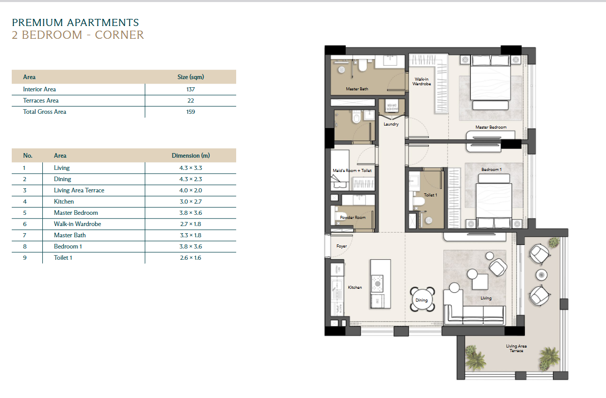 Floor Plan - Modon Ras El Hekma